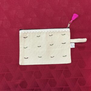 Chevron Tassel Pouch