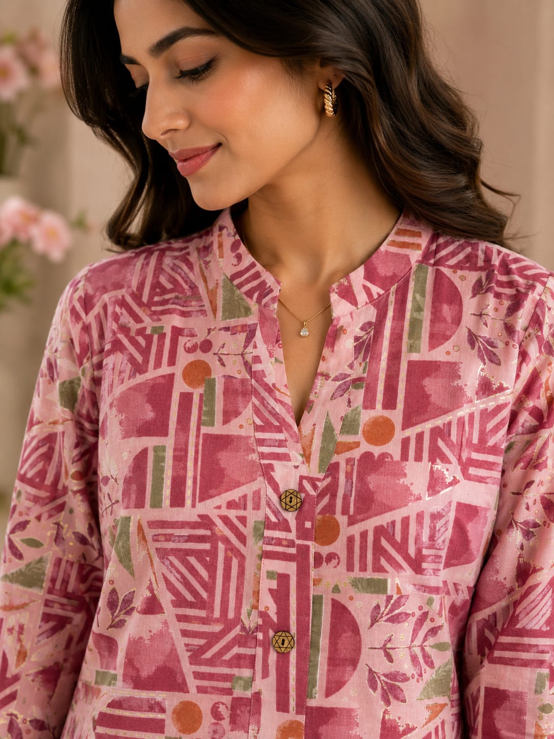 Golden Hour Tunic - Blush - Image 3