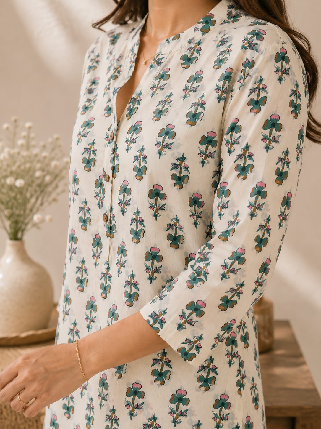 Morning Light Tunic - Ivory - Image 2