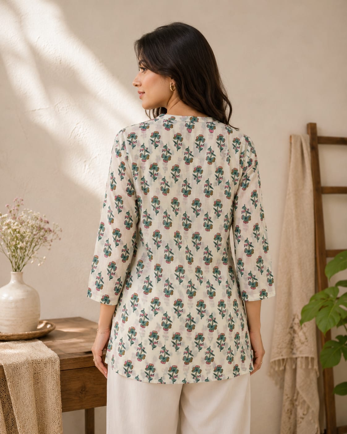 Morning Light Tunic - Ivory - Image 4