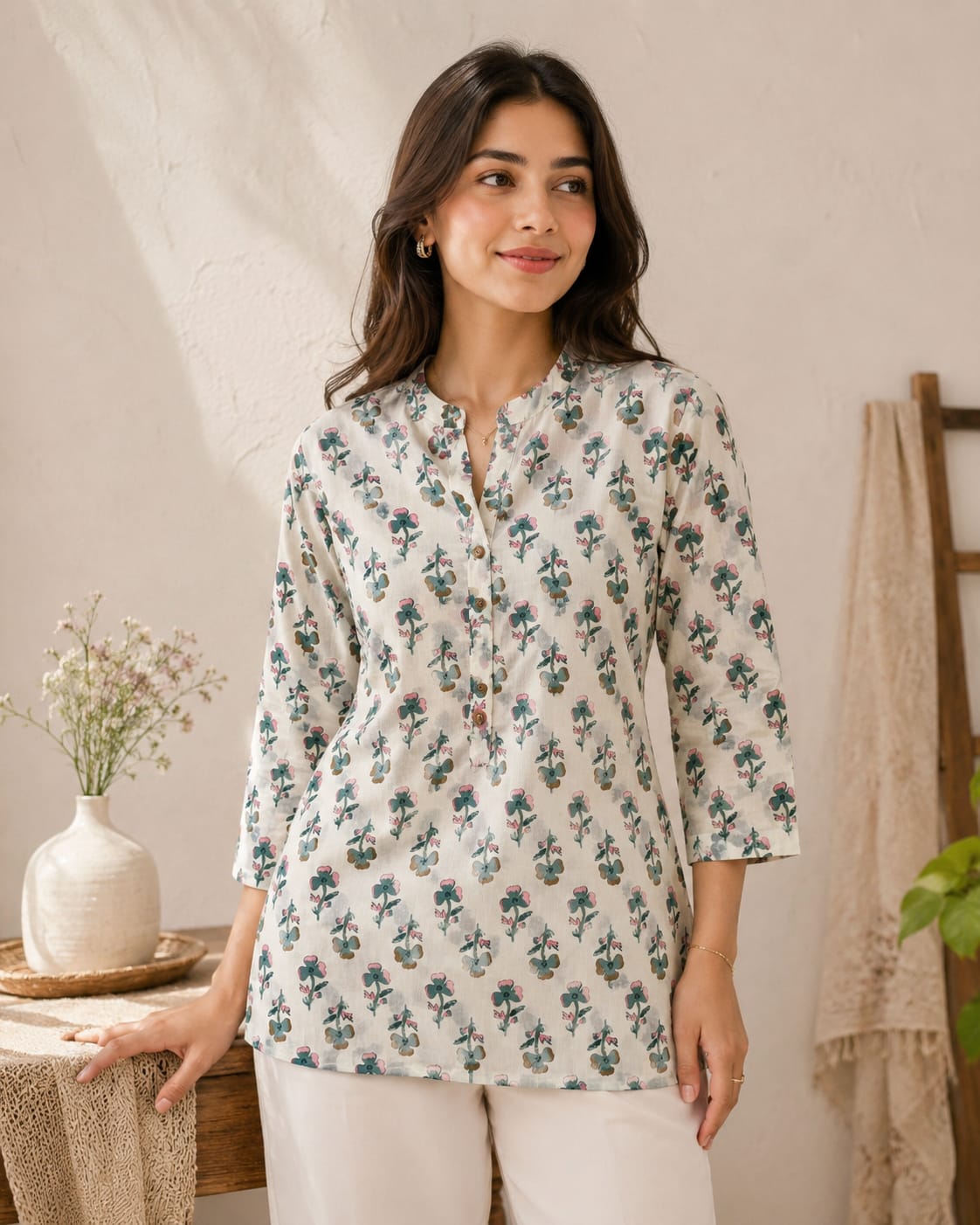 Morning Light Tunic - Ivory