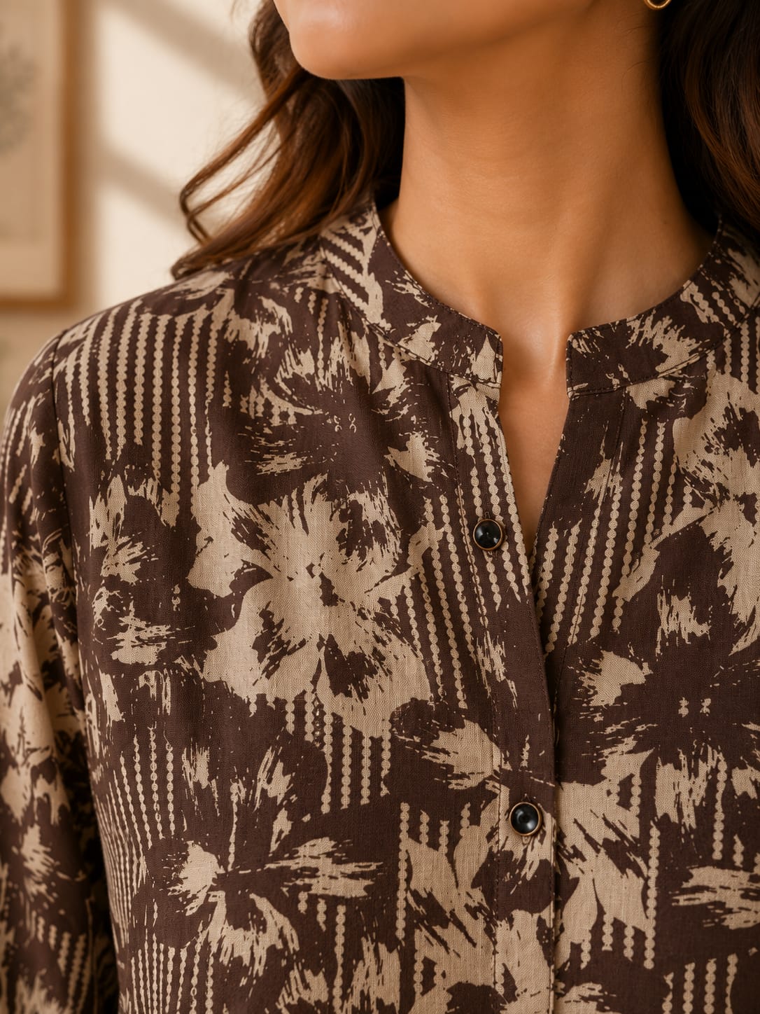 Open Sky Tunic - Cocoa - Image 3