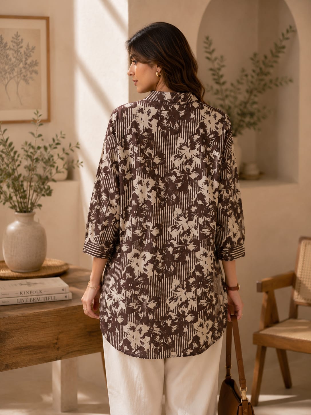 Open Sky Tunic - Cocoa - Image 5