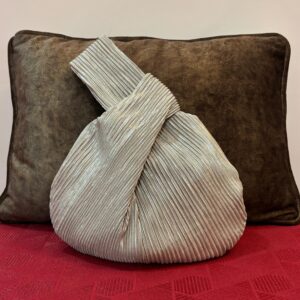 Pleated Knot Potli Bag