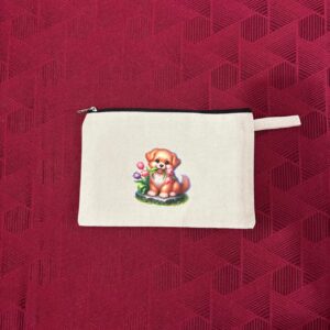 Puppy & Rose Pouch