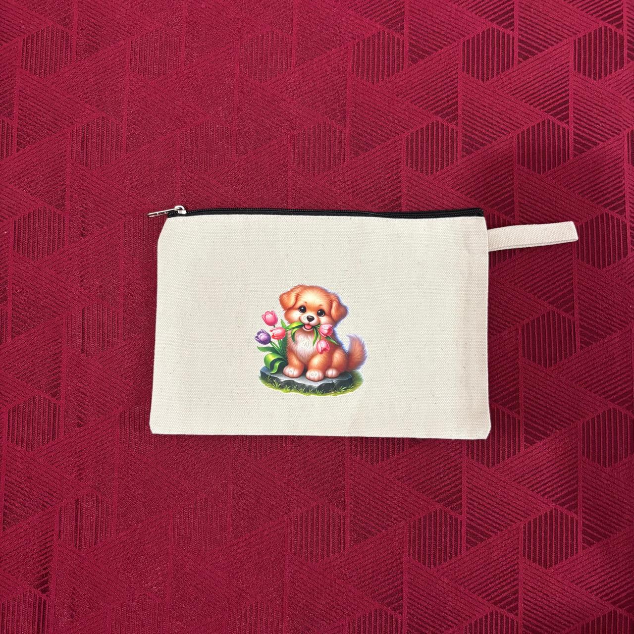 Puppy & Rose Pouch