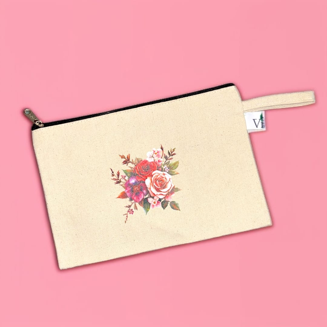 Rose Bouquet Pouch