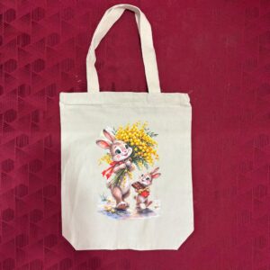 Mimosa Bunny Duo Tote