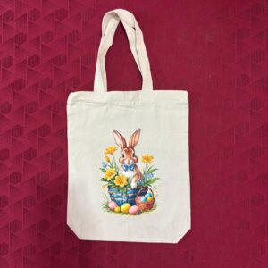 Easter Bunny Basket Tote