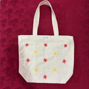 Starburst Embroidered Tote