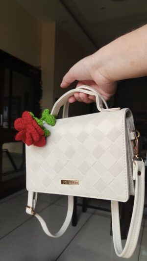 Rose Bagcharm - Red