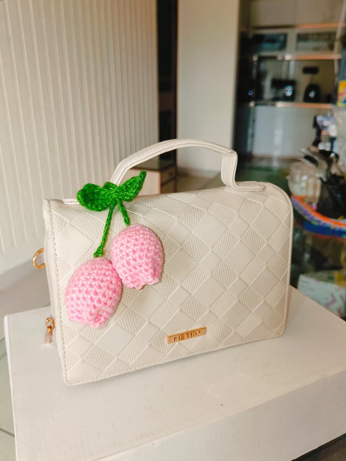 Tulip Bagcharm - Pink